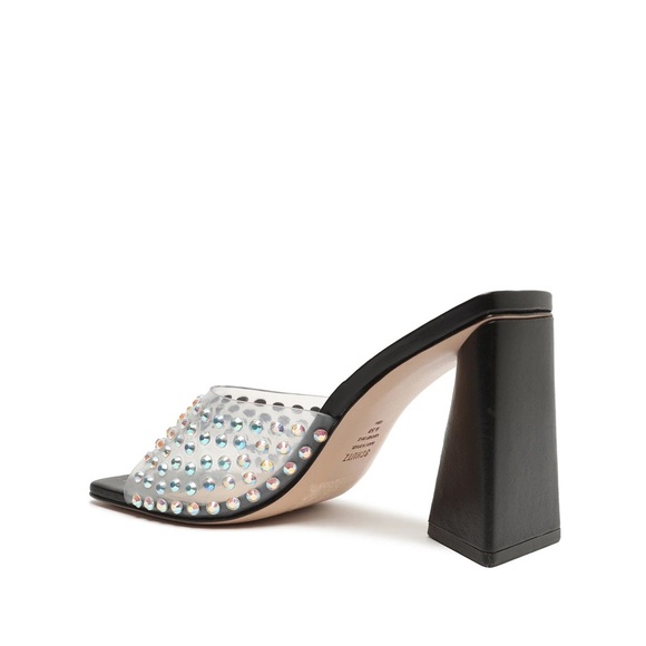 NWOB SCHUTZ LIZAH CRYSTAL VINYL SANDAL sold out in this size/color - Picture 2 of 6